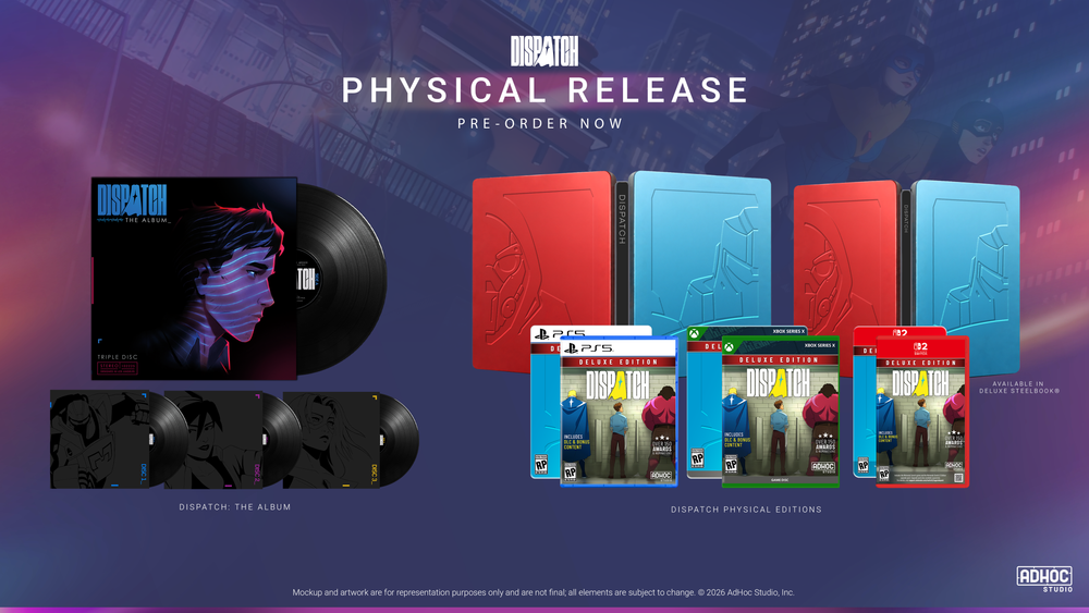 Dispatch dostane fyzickú edíciu aj vinylový soundtrack