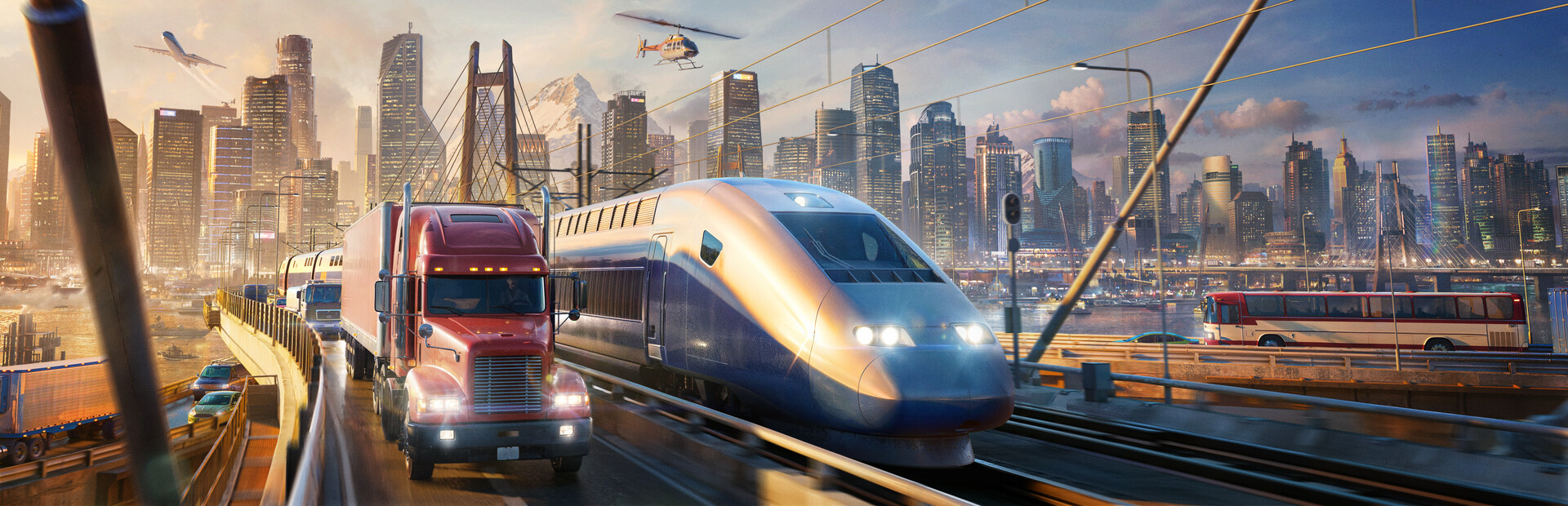 Transport Fever 3 vyjde v septembri za 49,99 dolára