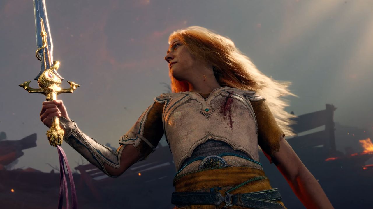 Herečka z God of War Laufey zlomila golfovú palicu