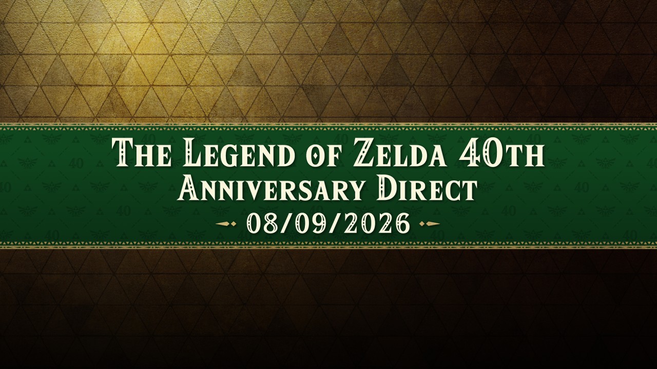 Zelda Direct k 40. výročiu odvysiela Nintendo 8. septembra 2026