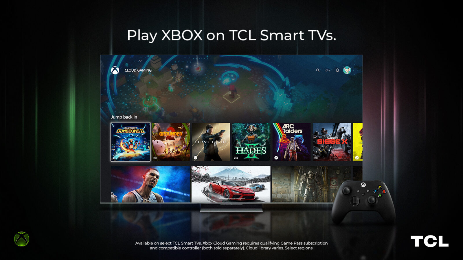 Aplikácia Xbox príde na vybrané televízory TCL