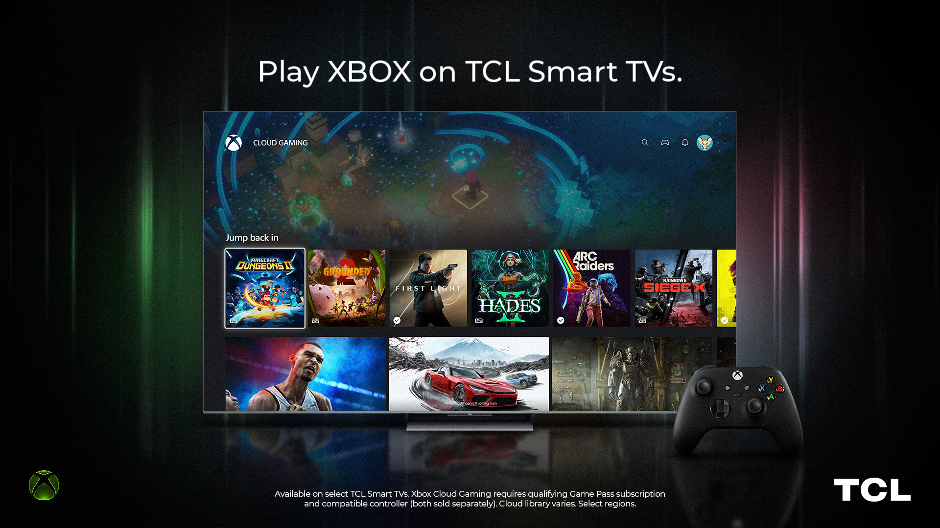Aplikácia Xbox príde na vybrané televízory TCL