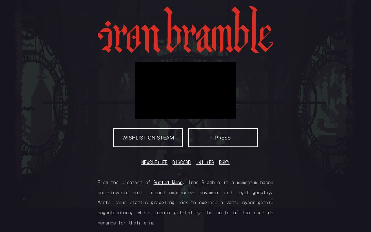 Iron Bramble bude metroidvania s pružným hákom, na PC vyjde v roku 2027
