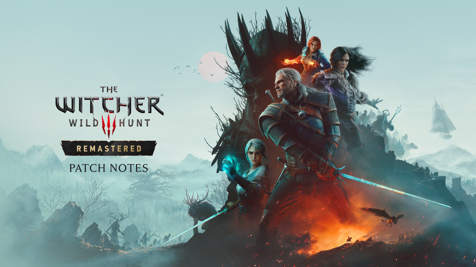 The Witcher 3: Wild Hunt – Remastered odhaľuje podrobný zoznam zmien