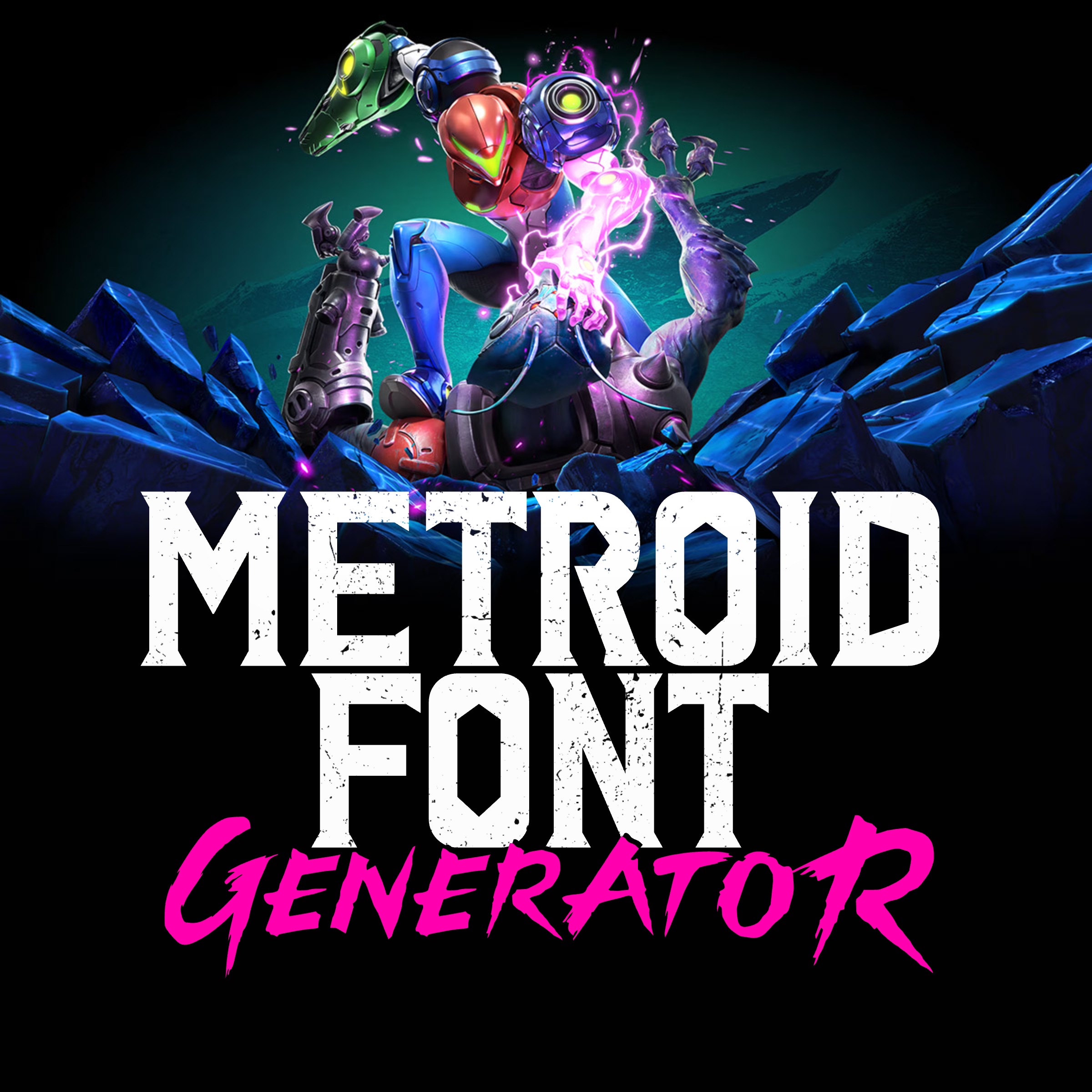 Fanúšikovský generátor vytvára logá v štýle Metroid Ravenous