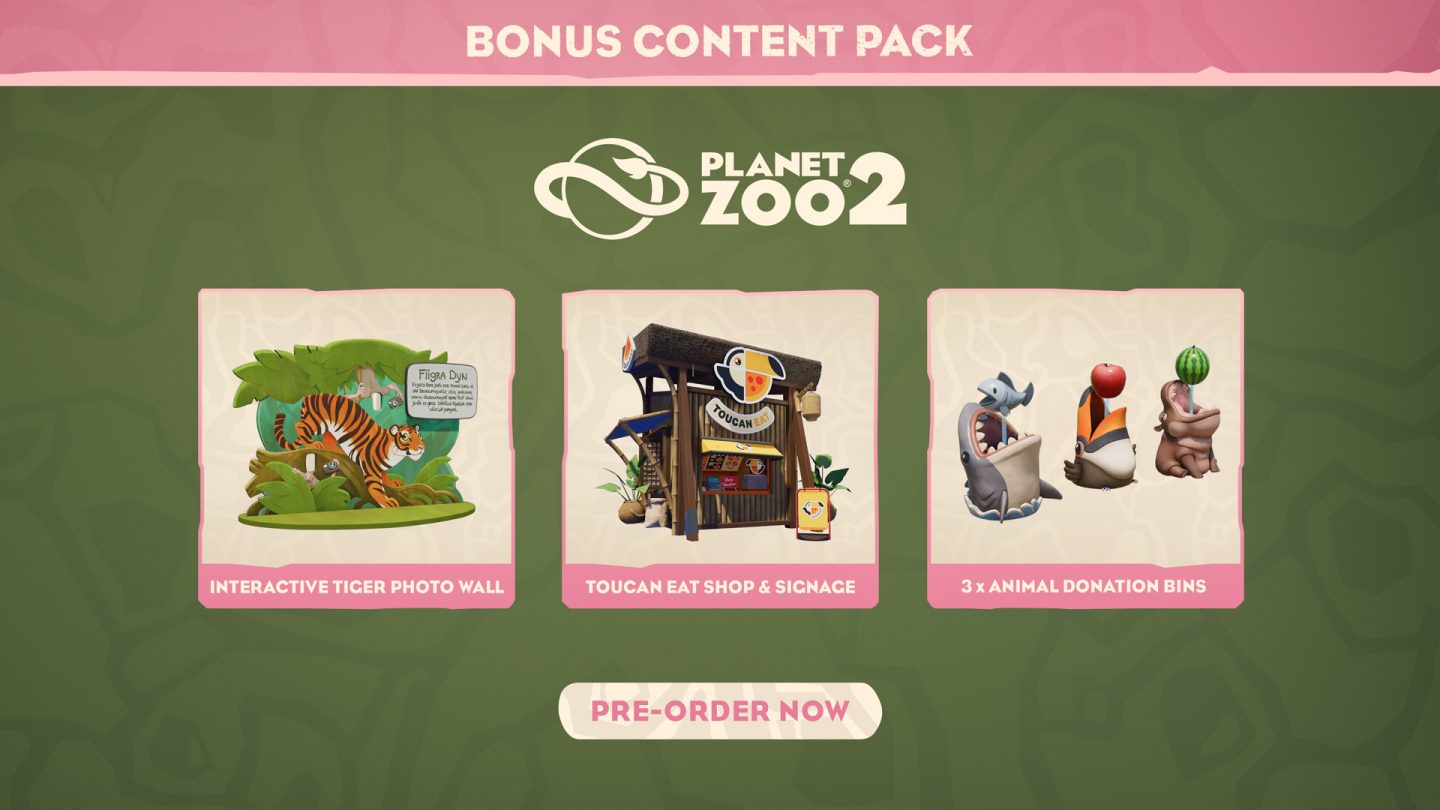 Planet Zoo 2 pridá akváriá, voliéry aj prírodné rezervácie