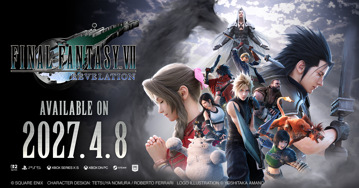 Fyzická verzia Final Fantasy VII Revelation vyžaduje stiahnutie dát